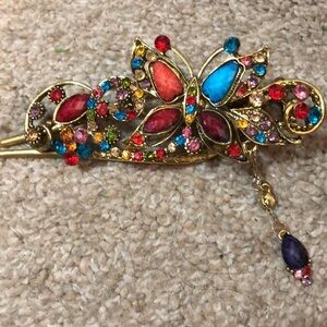 Beautiful butterfly hair clip